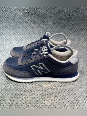 New Balance 501 Blue Suede Running Shoes Size 9 Women’s